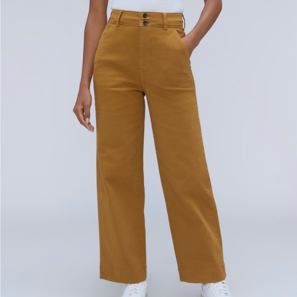 Everlane organic wide leg pant - excellent condition